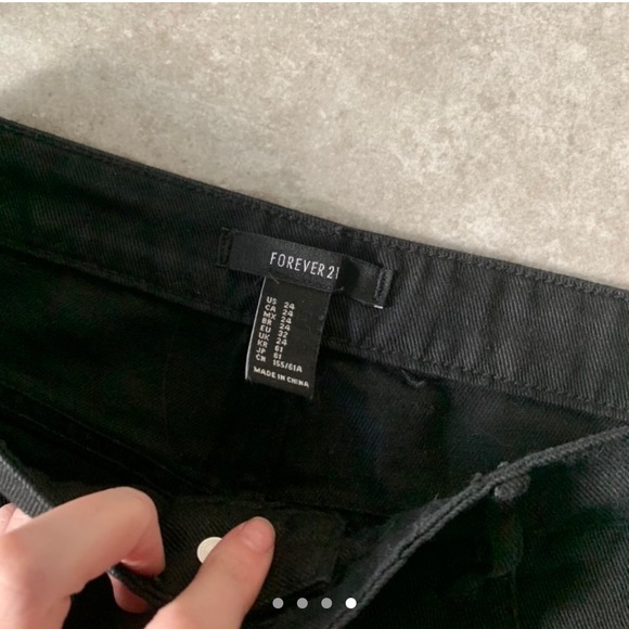 forever 21 black ring jeans - Picture 6 of 7